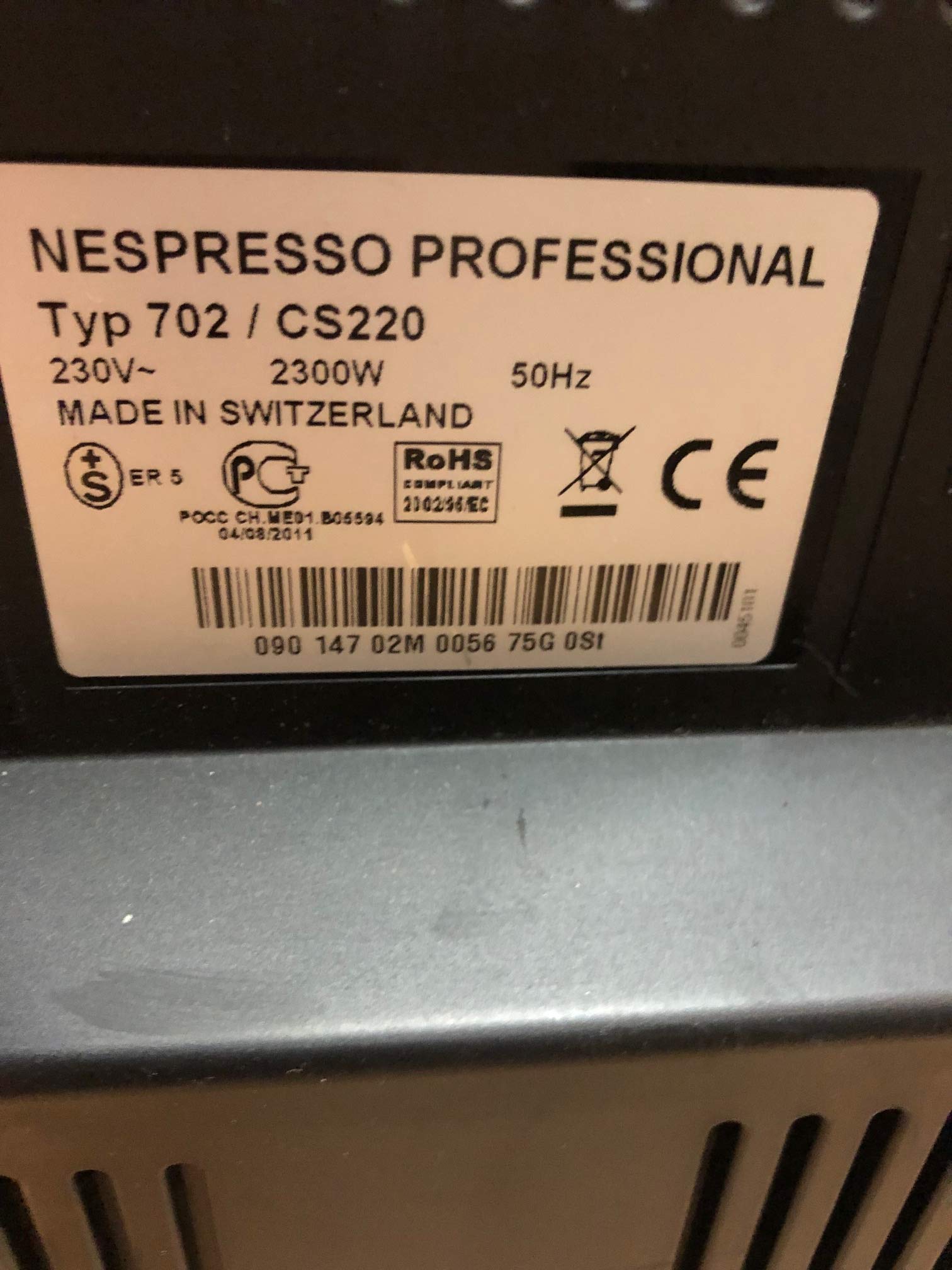 Nespresso Gemini CS220