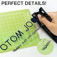 Vista 4 de HTVRONT - Rollo de vinilo termotransferible, 12 in x 8 ft para diseños en camisetas, fácil de cortar y despegar, para planchar y todas las máquinas