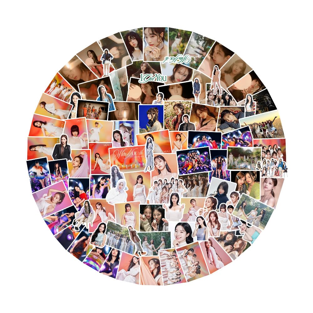 Baosai Stickers 2025 New Album Stickers for Decoration Laptop Water Bottle (100PCS)