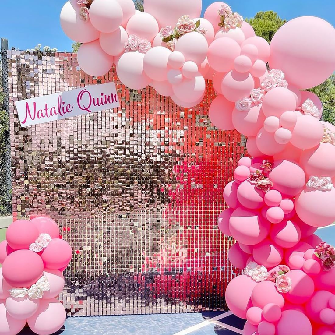 Shimmer Wall Sequin Panel Backdrop 36 Panels Birthday Parties Wedding Background Decor Wall House Decoration