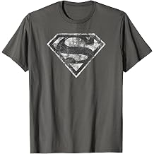 Superman Grey S T-Shirt