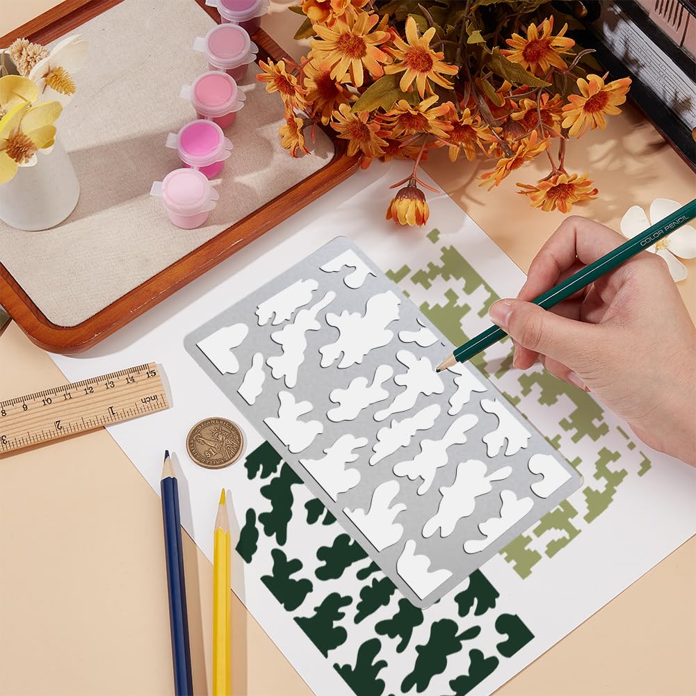 Pochoirs Camo Pour Peinture En Aérosol Réutilisable ... - Alibaba