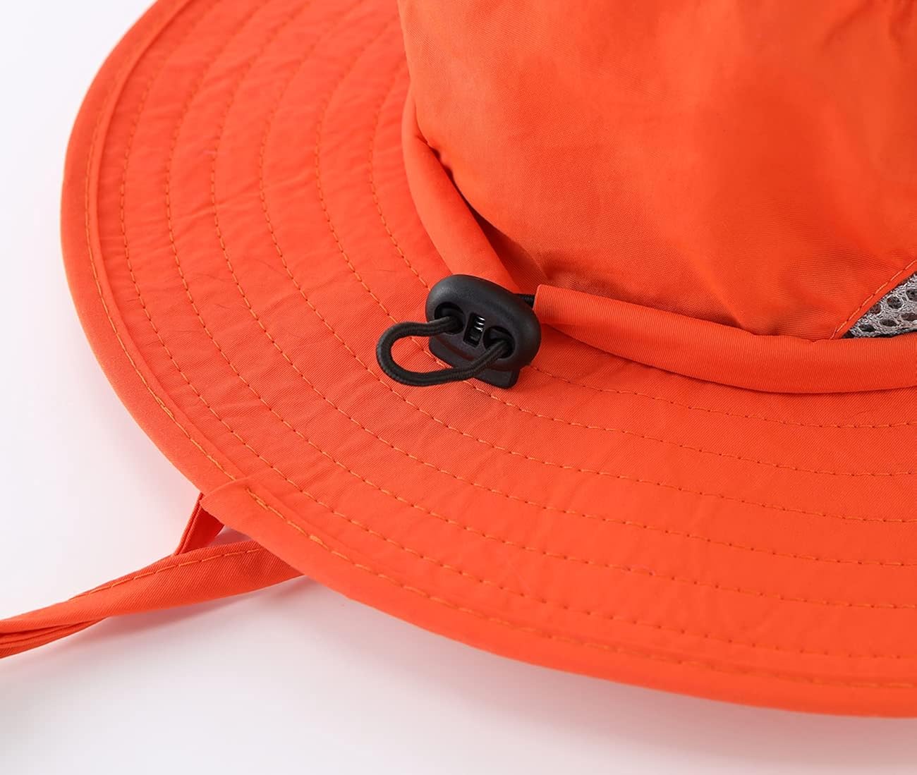 LLmoway Toddler Kids Sun Hat for Boys Girls Summer Outdoor Beach Play Fishing Hat with Strap Orange : Sports & Outdoors