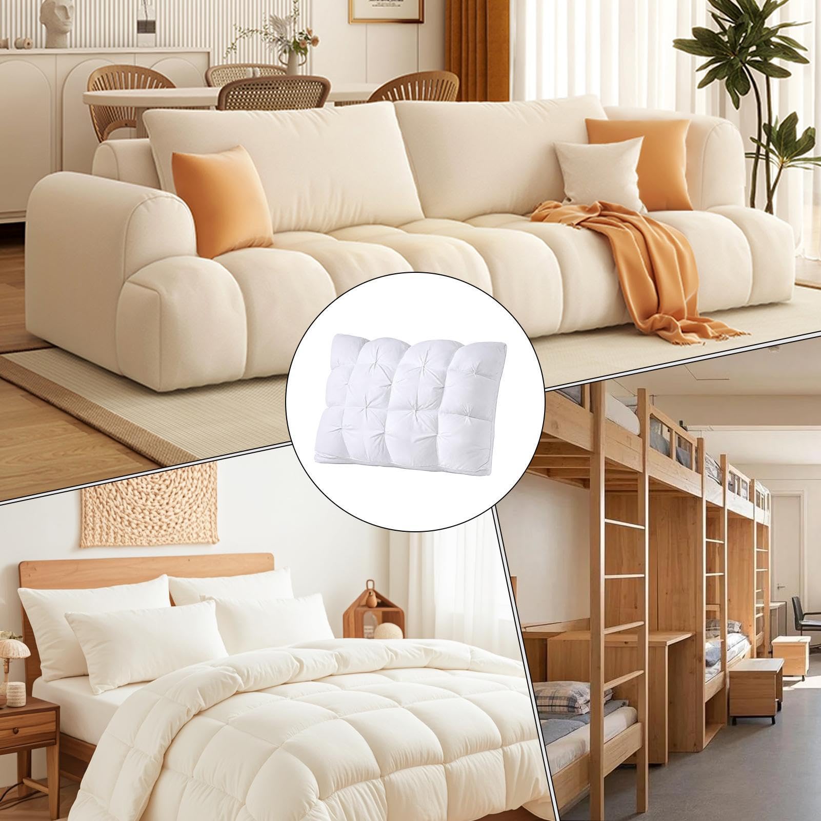 Cuscino per Decorativi e Traspiranti | Guanciale Tridimensionale In Piuma Da per gli adulti, le persone che dormono, la camera da , l'hotel, dormitorio, viaggio e