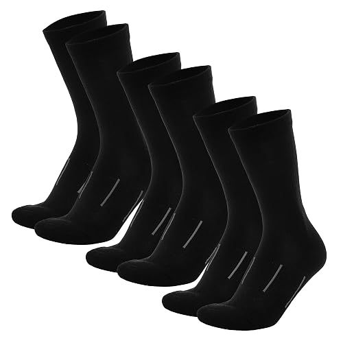 Merino Wool Socks for Men & Women - 3-6 Pack Wool Hiking Socks - Boot Style
