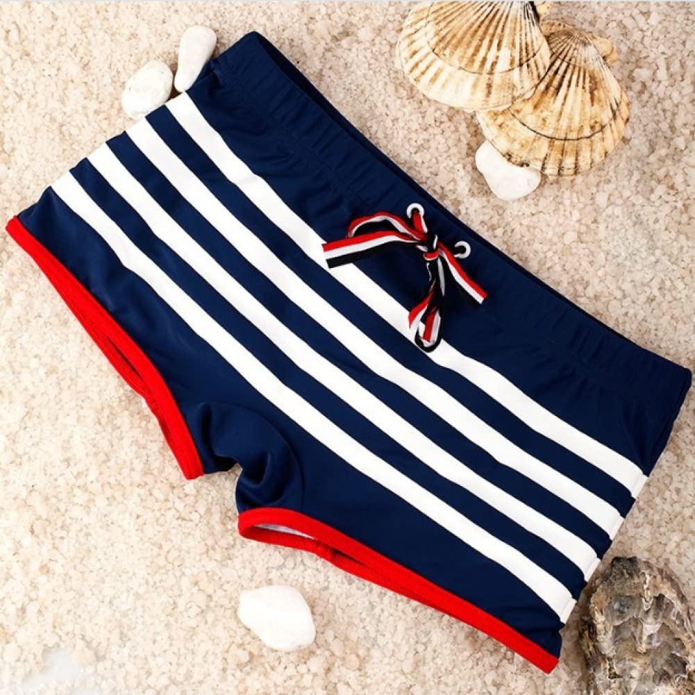 Costumi da bagno da uomo Costume da bagno a righe blu Pantaloncini da bagno da uomo Pantaloncini da bagno a righe Pantaloncini da surf da uomo Bikini gay Costumi da bagno Pantaloncini da bagno Pantalo