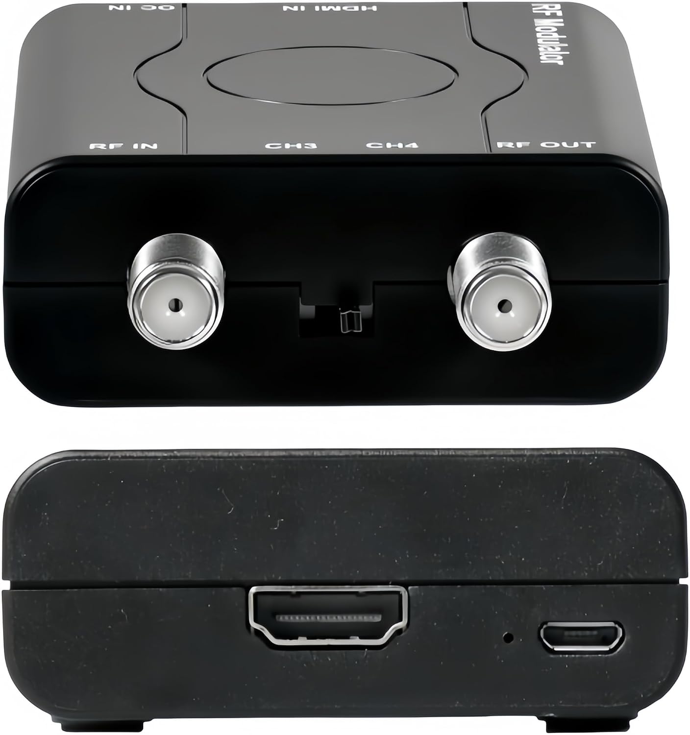 HDMI to RF Modulator, HDMI61 to Coax Adapter, NTSC VHF Coaxial RF Converter