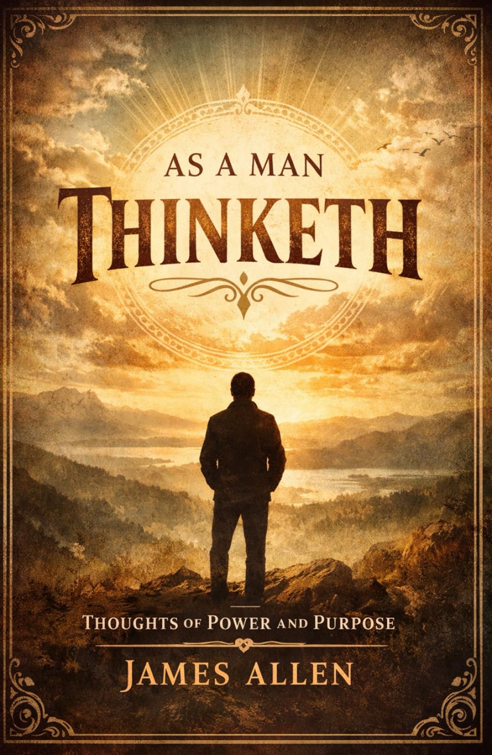 As a Man Thinketh Deluxe Leather Edition: Awakening the Power of Thought to Shape Your Destiny