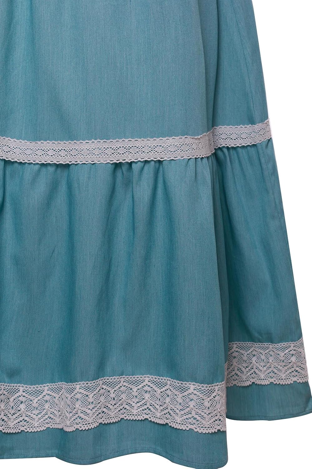 Edwardian Dress for Women 1900s Long Sleeve Victorian Dress - Image 9