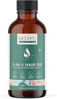 3-in-1 Ayurvedic Hair Oil – For Strong, Healthy &amp; Nourished Hair