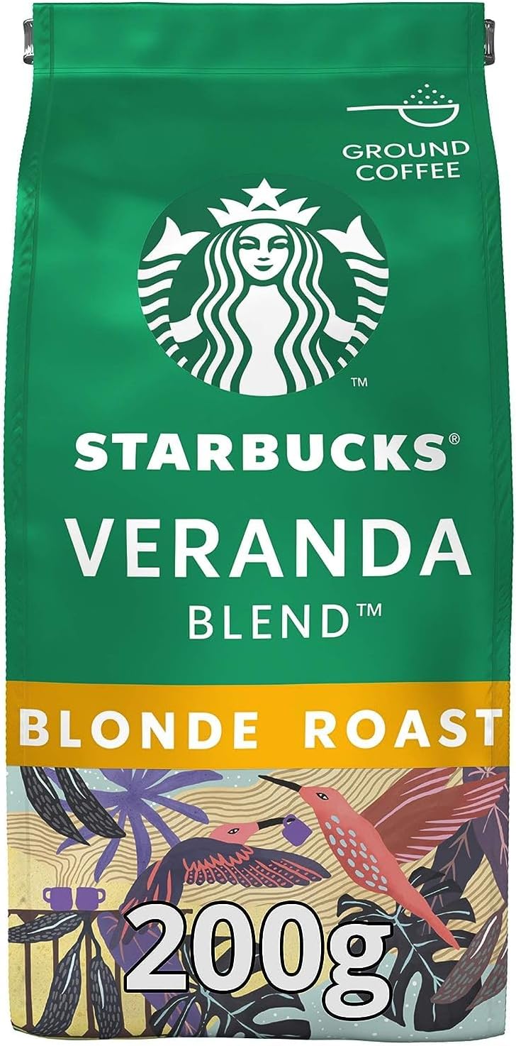 Starbucks Veranda Blend Blonde Roast Ground Coffee 200g