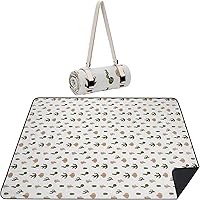 Vista 10 de Manta de picnic grande, alfombra de playa lavable sin arena, mantas de emergencia impermeables para camping, cestas de pícnic, accesorios