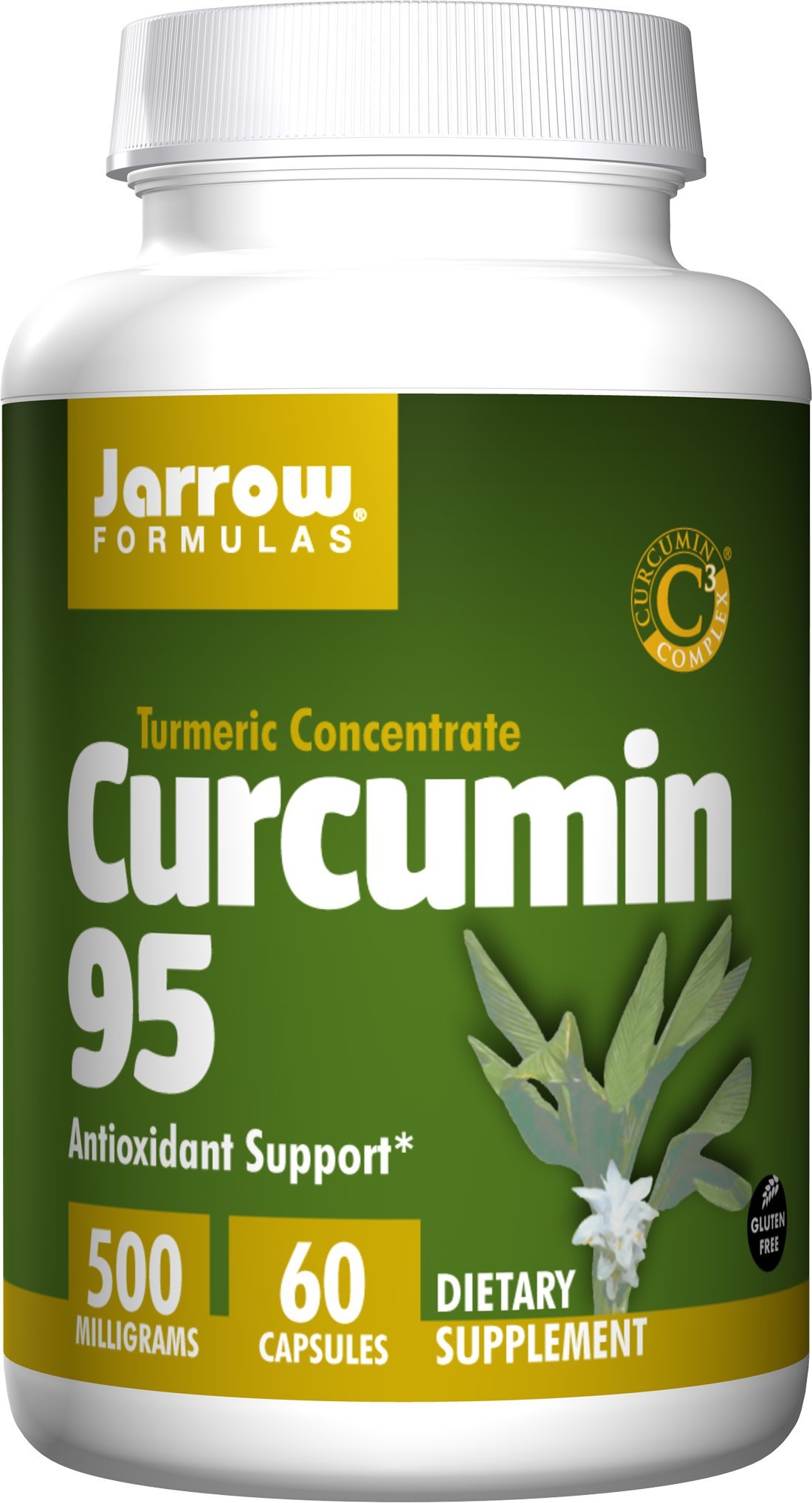 Jarrow. Jarrow. Curcumin 95. 500 Mg. 60 Caps. 3 Pack