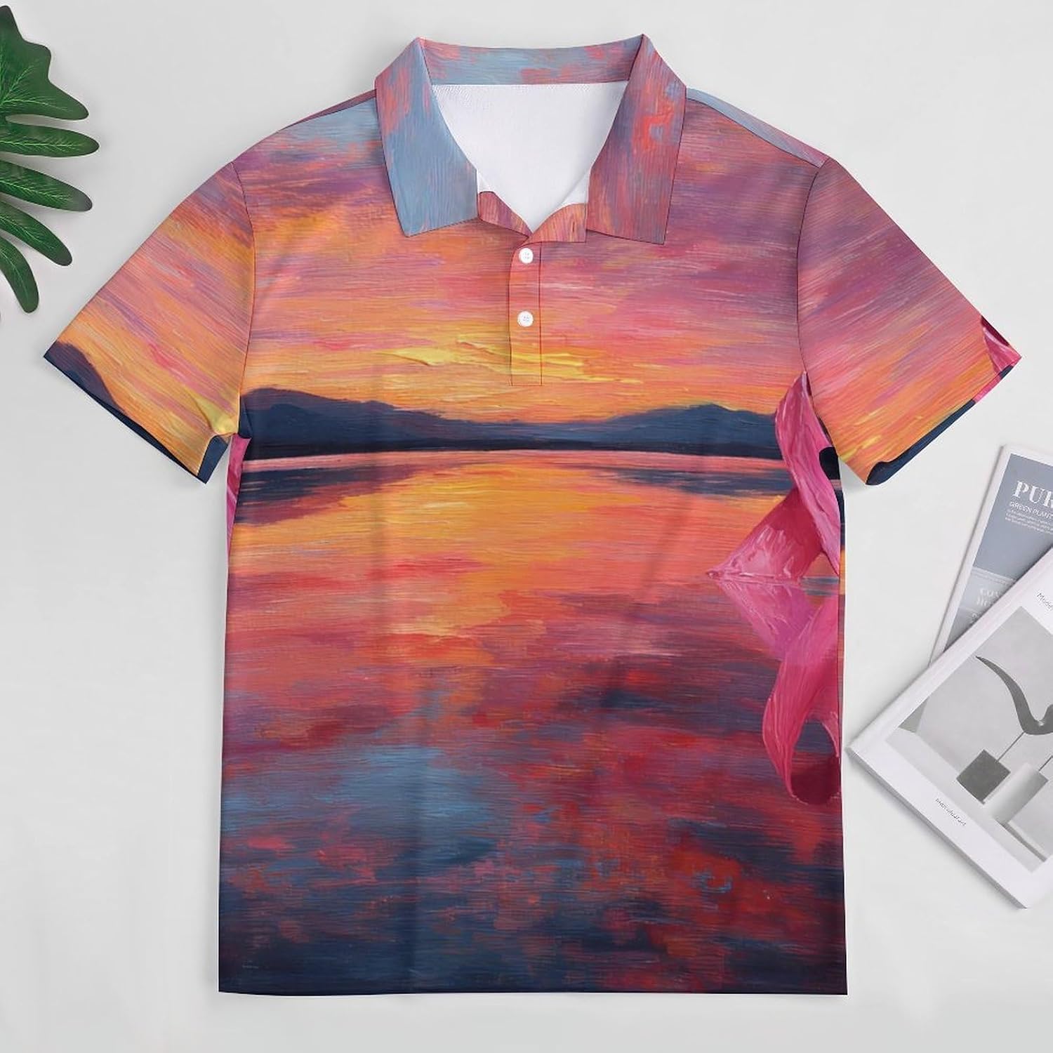 Breast Cancer New Beginnings Men's Polo Golf Shirts Collared T-Shirt | short sleeve,three button,quick dry,machine washable,summer tee top