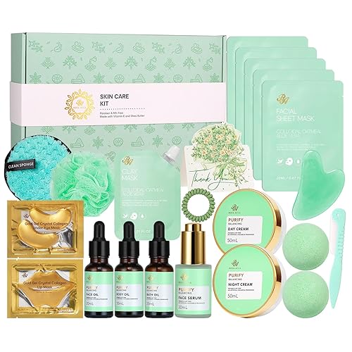 Miniatura 23 de Regalos para el día de San Valentín para mujeres y hombres, juego de 23 piezas de cuidado de la piel, kit de baño y cuerpo, juego de regalo de spa,