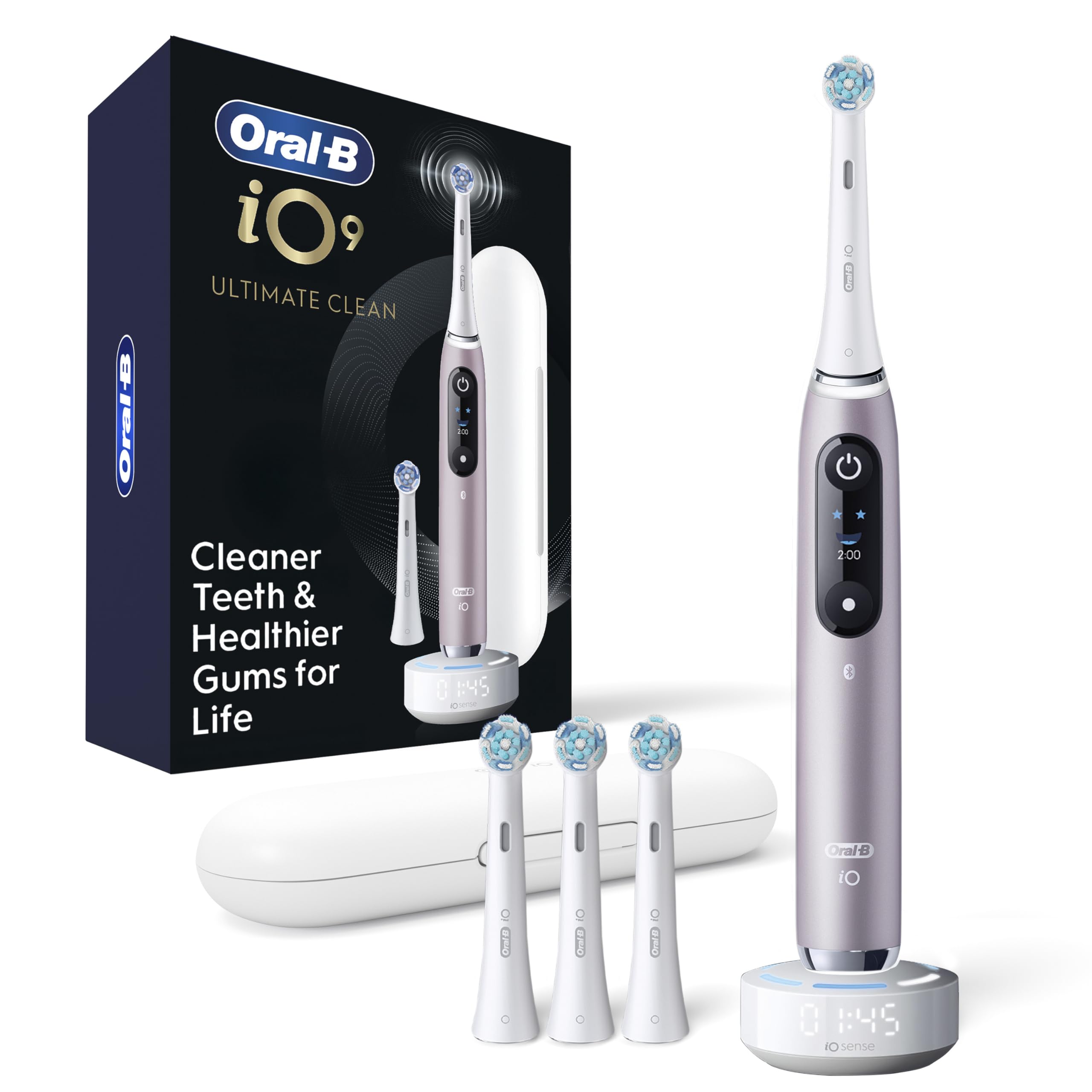 Amazon.com: Oral-B iO Series 9 Limited Rechargeable Rose Quartz
