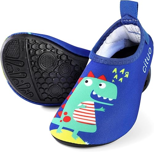 Zapatos de agua para niños al aire libre, secado rápido, calcetines acuáticos para deportes, playa, natación, surf, ligeros, para niños pequeños y