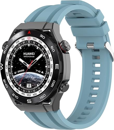 Miniatura 3 de FitTurn Correas de silicona suave para Huawei Watch 3Watch 3 ProGT2 ProGT3 Pro Smart Watch, correa de muñeca de 0.866 pulgadas para Huawei Watch