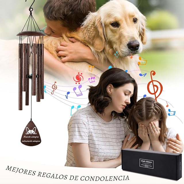 Foto 5 de 7 de Campanas de Viento Personalizadas para Mascotas, Antióxido para Exterior