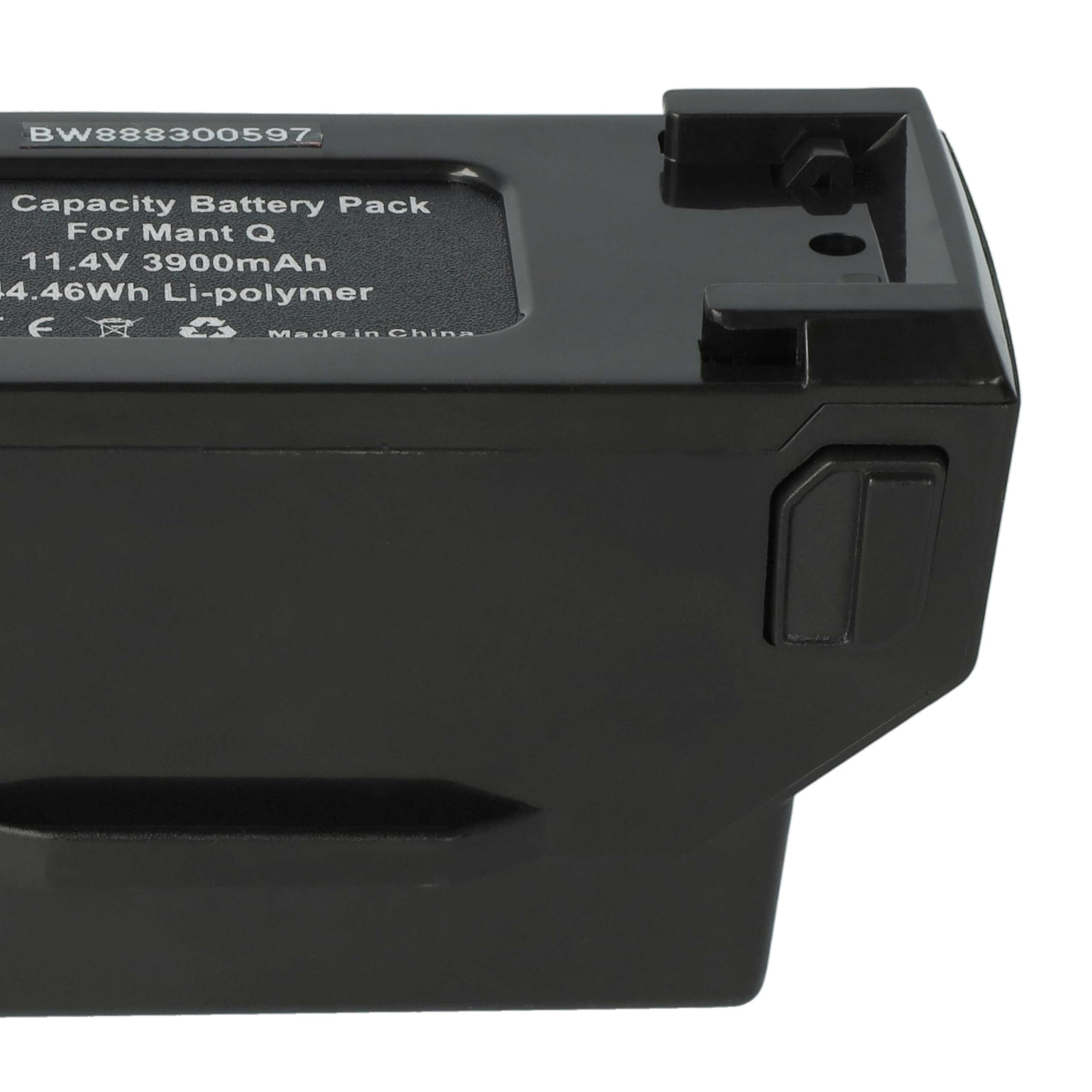 vhbw batteria sostituisce Yuneec YUNMGB3S2800, YUNMQB3S2800 per drone quadricottero multicottero (2800mAh, 11,4V, Li-Poly)