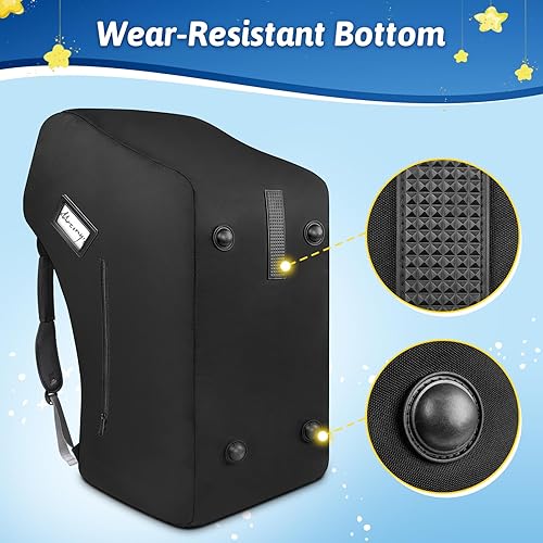 Miniatura 6 de YOREPEK Mochila acolchada para asiento de automóvil compatible con todos los asientos y bases de automóvil Nuna Pipa, bolsas de asiento de automóvil