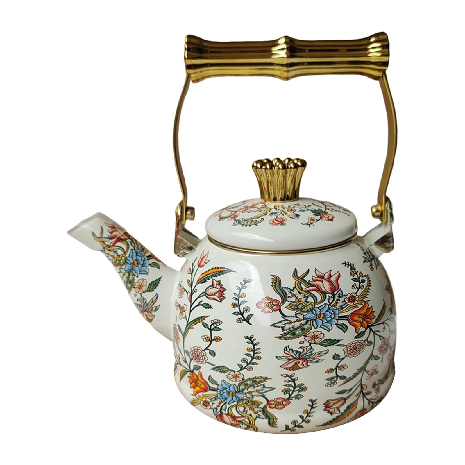 Théière pour la maison en émail Yajuyi pour partager un café chaud