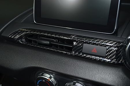 Amazon マツダ Nd ロードスター センターベンチレーターパネル シルバーカーボン クリア塗装仕上げ Plcf工法 Rs Nd5 Cv S インテリアパネル 車 バイク