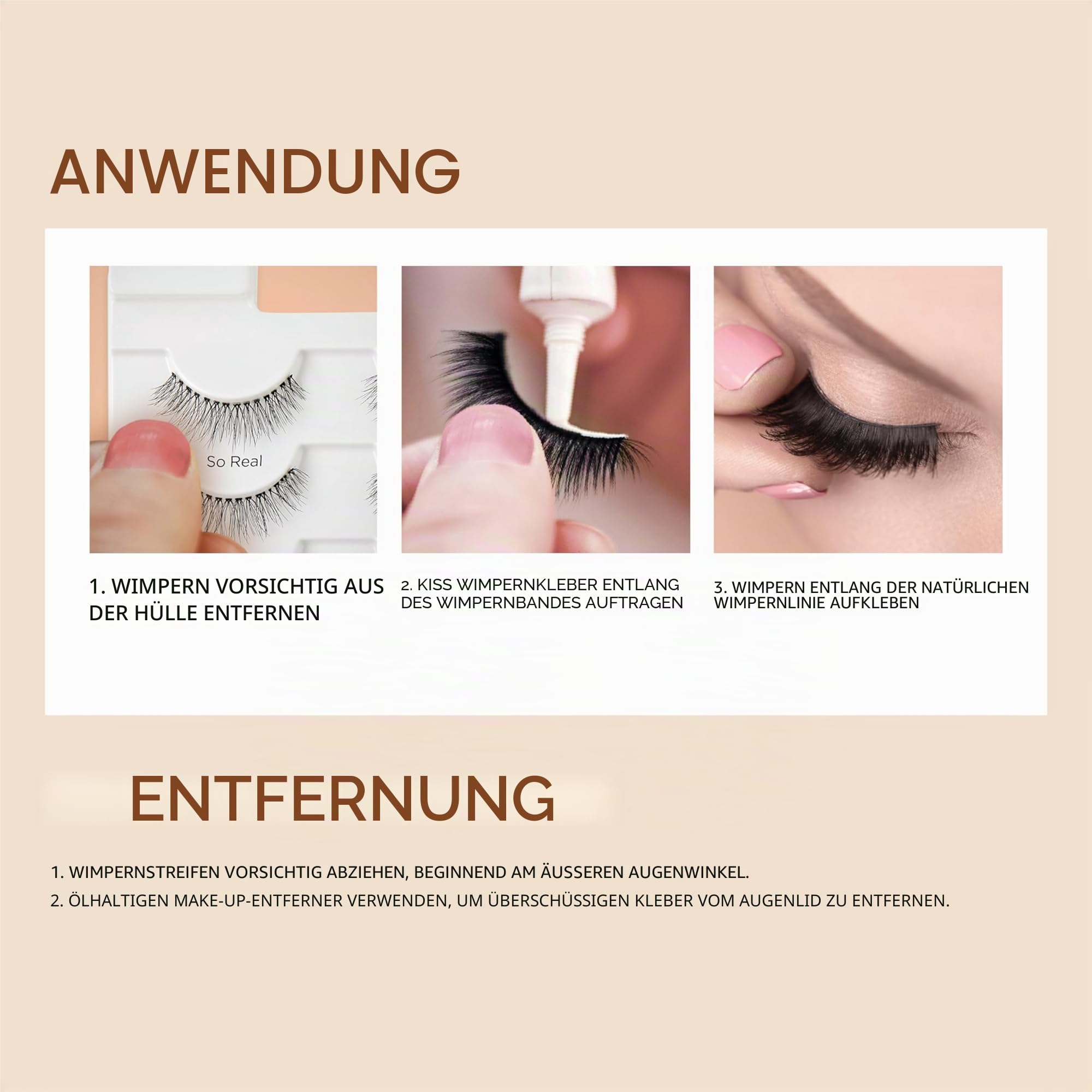 KISS My Lash But Better Fake Eyelashes Multipack - Bare Affair, 4-Pair Pack, unsichtbar, leicht, wiederverwendbar, Contact Lens Friendly, Voluminous, Comfortable | 8 Total