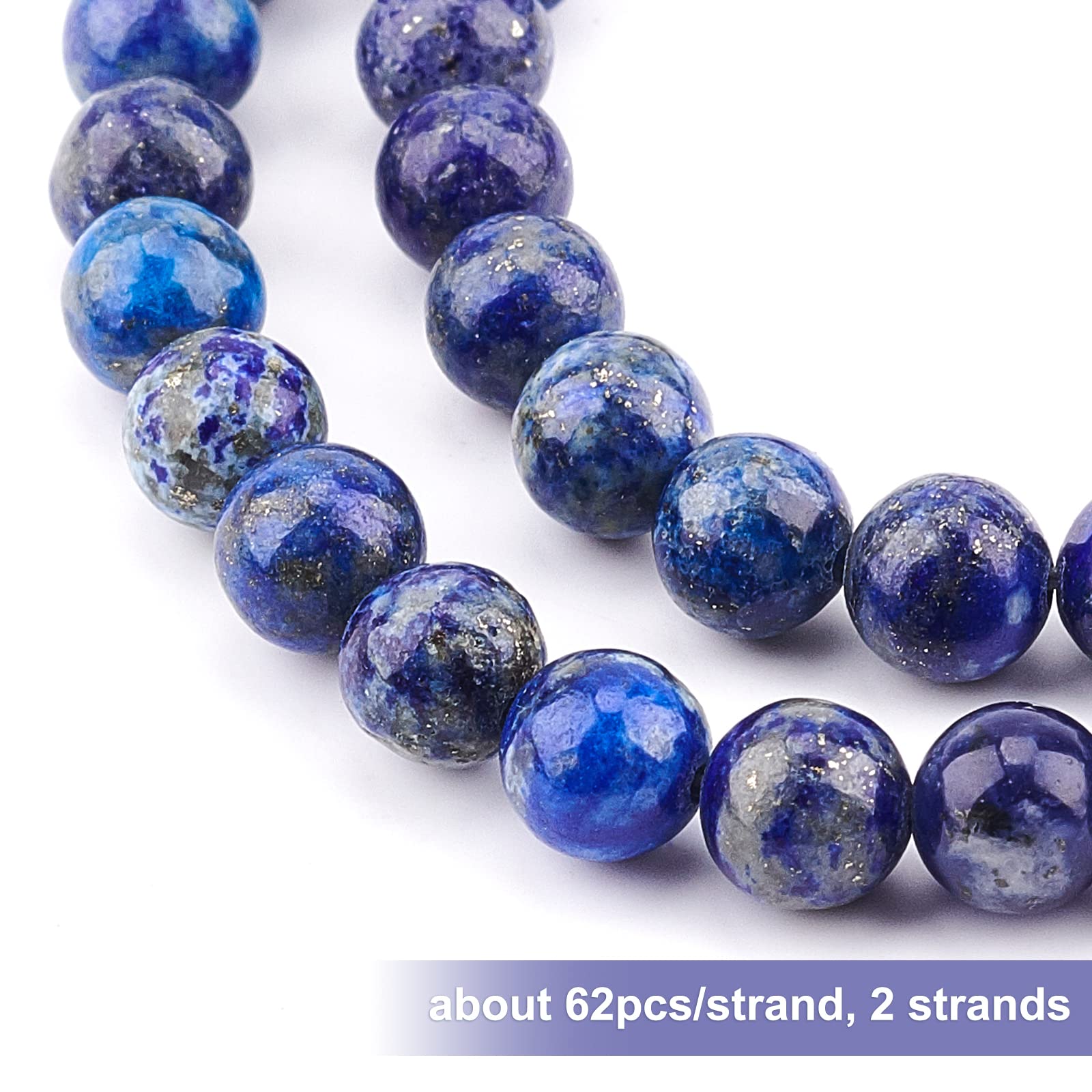 Collana con perline di lapislazzuli blu – Pietra preziosa sfaccettata da 3 mm con chiusura in argento sterling - Italia Collana con perline di lapislazzuli blu – Pietra preziosa sfaccettata da 3 mm con chiusura in argento sterling - Italia