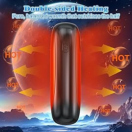 Hand Warmers Rechargeable 2 Pack, Electric Dual-Sided Heating with LED Display & Flashlight, Max 127, 13Hrs Long Lasting Pocket Heater for Raynauds, Hunting Essentials, Golf Gifts for Men Women