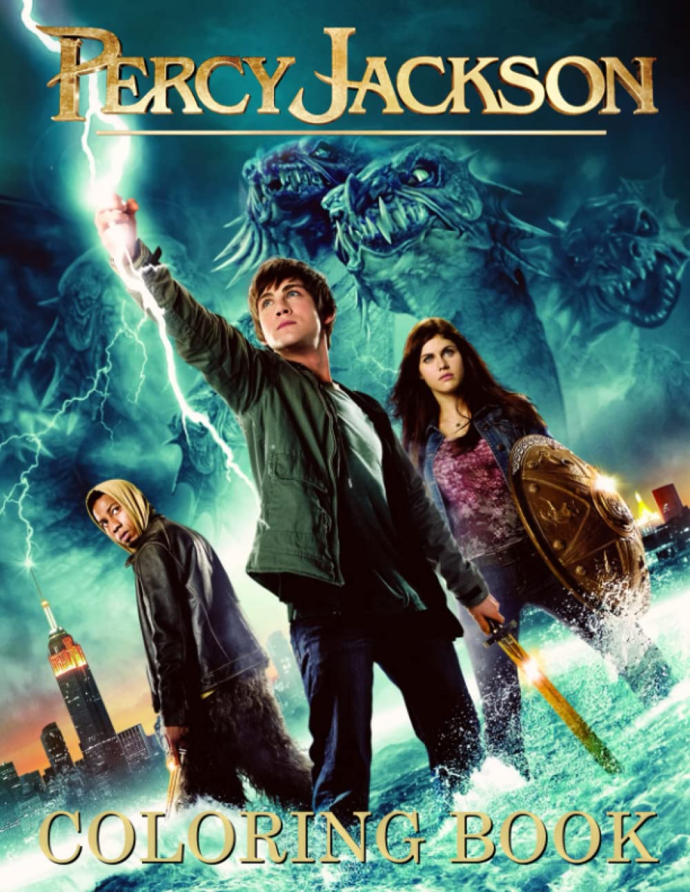 Buy Percy Jackson Coloring Book Famous Greek Gods Big Percy Jackson