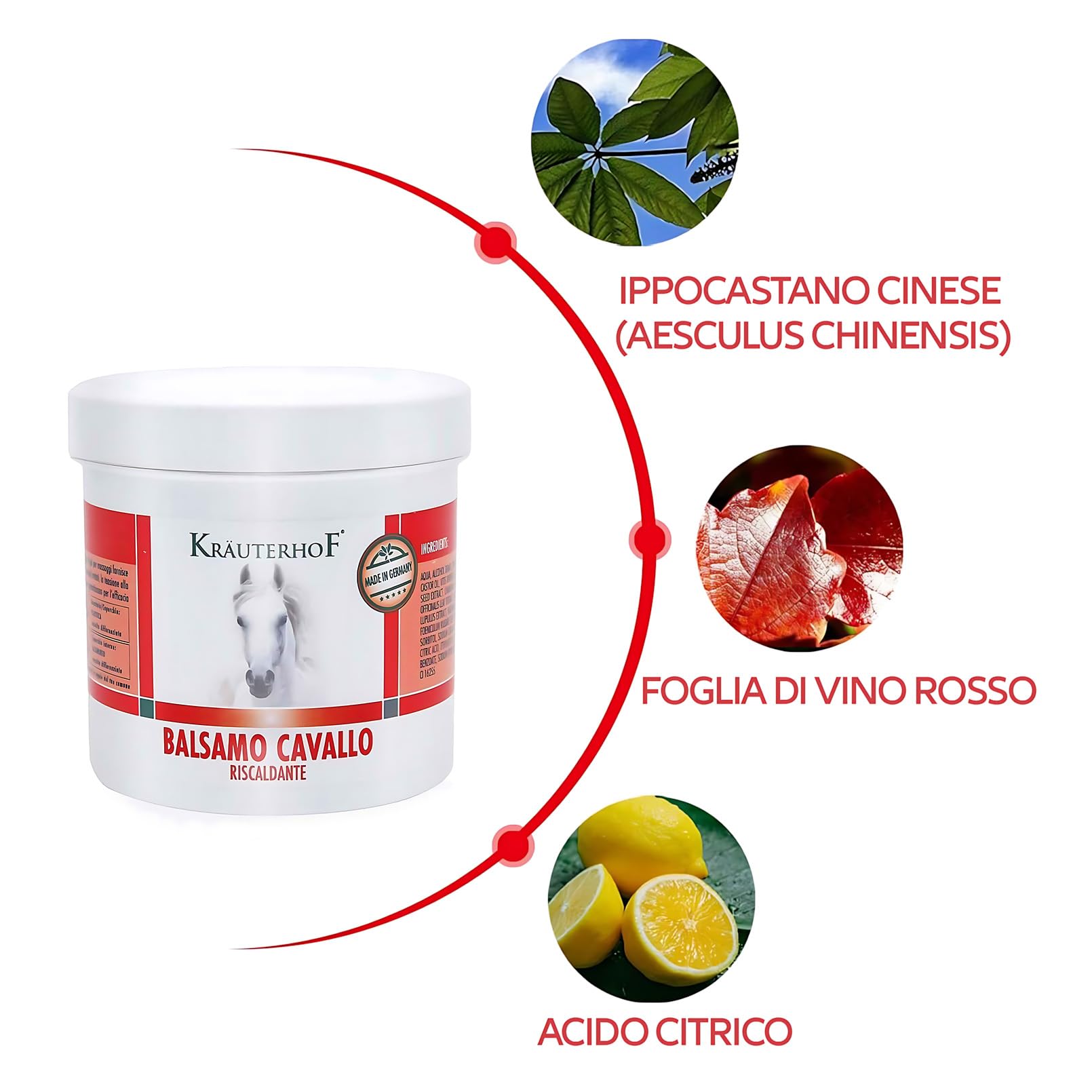 Krauterhoff Balsamo Cavallo Riscaldante 250ml