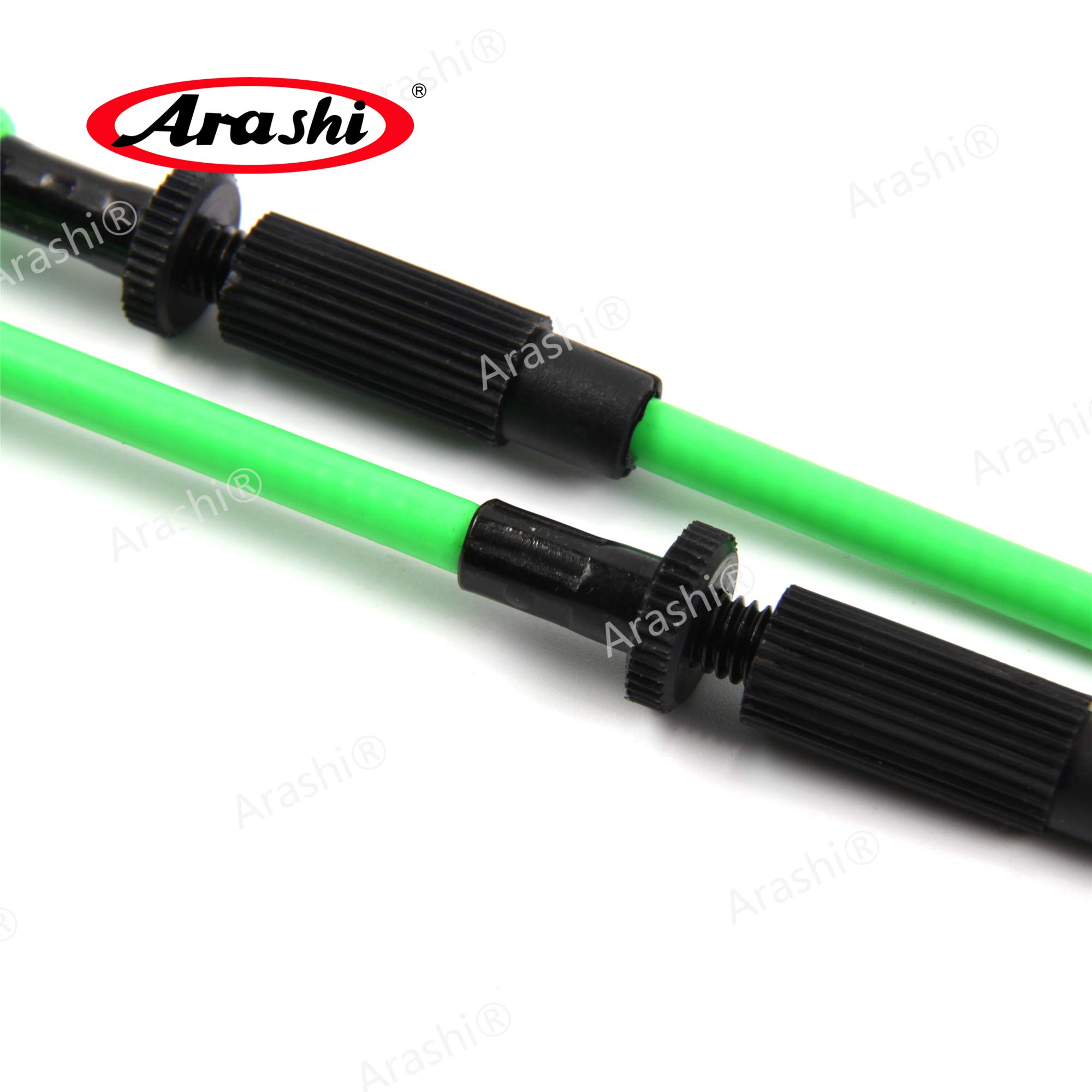 Cables カワサキニンジャZX6R ZX600Pのオートバイスロットルケーブルワイヤ200708グリーンO3 Motorcycle