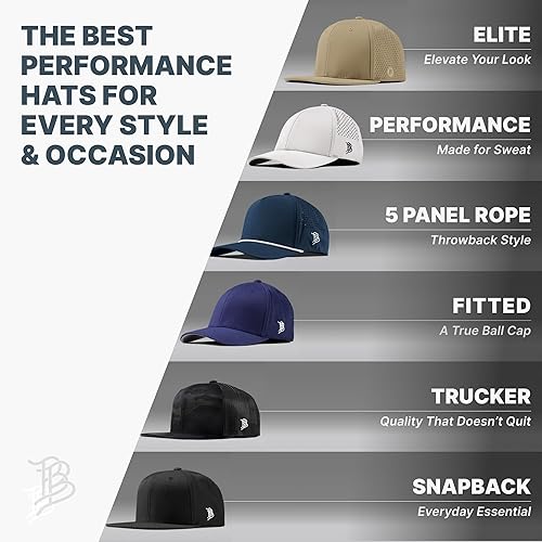 Miniatura 7 de Branded Bills Party Eagle PVC Curved Trucker, Snapback Closure, Lightweight, Comfortable Baseball Cap