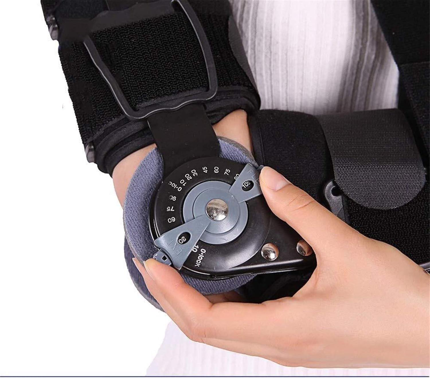 Adjustable Elbow Joint Support Brace Arm Fracture Limitation Orthosis Limit Fixed Protector