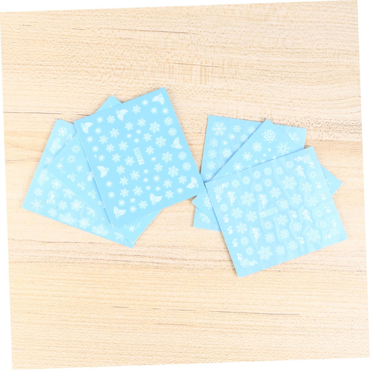 minkissy 90piezas Pegatinas De Uñas Para Decoración Navideña Calcomanías Autoadhesivas Para Manicura Diseño Creativo y Duradero Para Fiestas y Eventos
