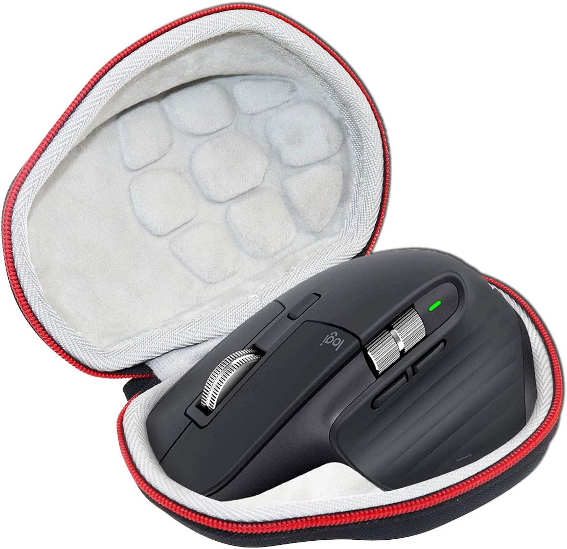 Asafez Travel Carrying Case Compatible with Logitech MX Master 2S 3 Wireless Mouse