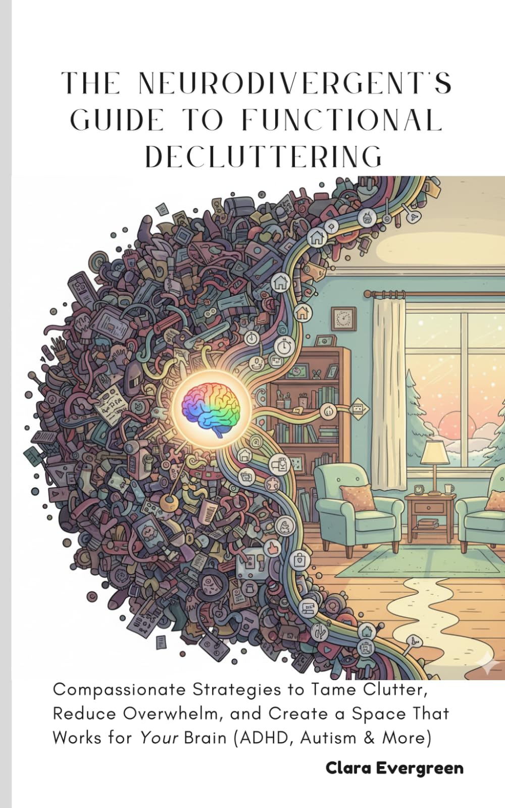 The Neurodivergent's Guide to Functional Decluttering: Compassionate Strategies to Tame Clutter, Reduce Overwhelm, and Create a Space That Works for Your Brain (ADHD, Autism & More)