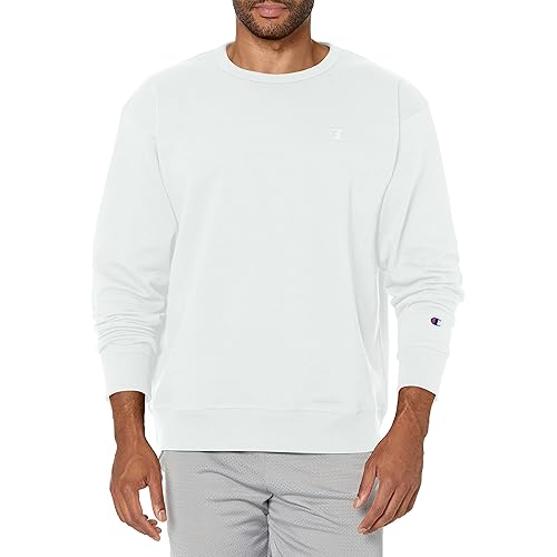 Champion Men's Crewneck Sweatshirt, Midweight Crew Sweatshirt for Men, Our Best Comfortable Sweatshirts for Men