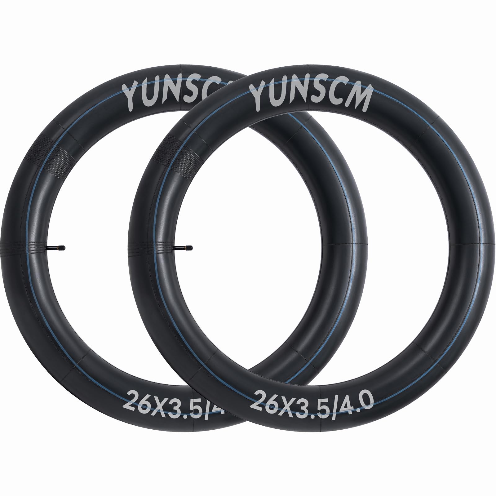 2-PCS 26x4 Heavy Duty E-Bike Tubes 26x4.0 AV32mm (89/102-559) Inner Tubes 26