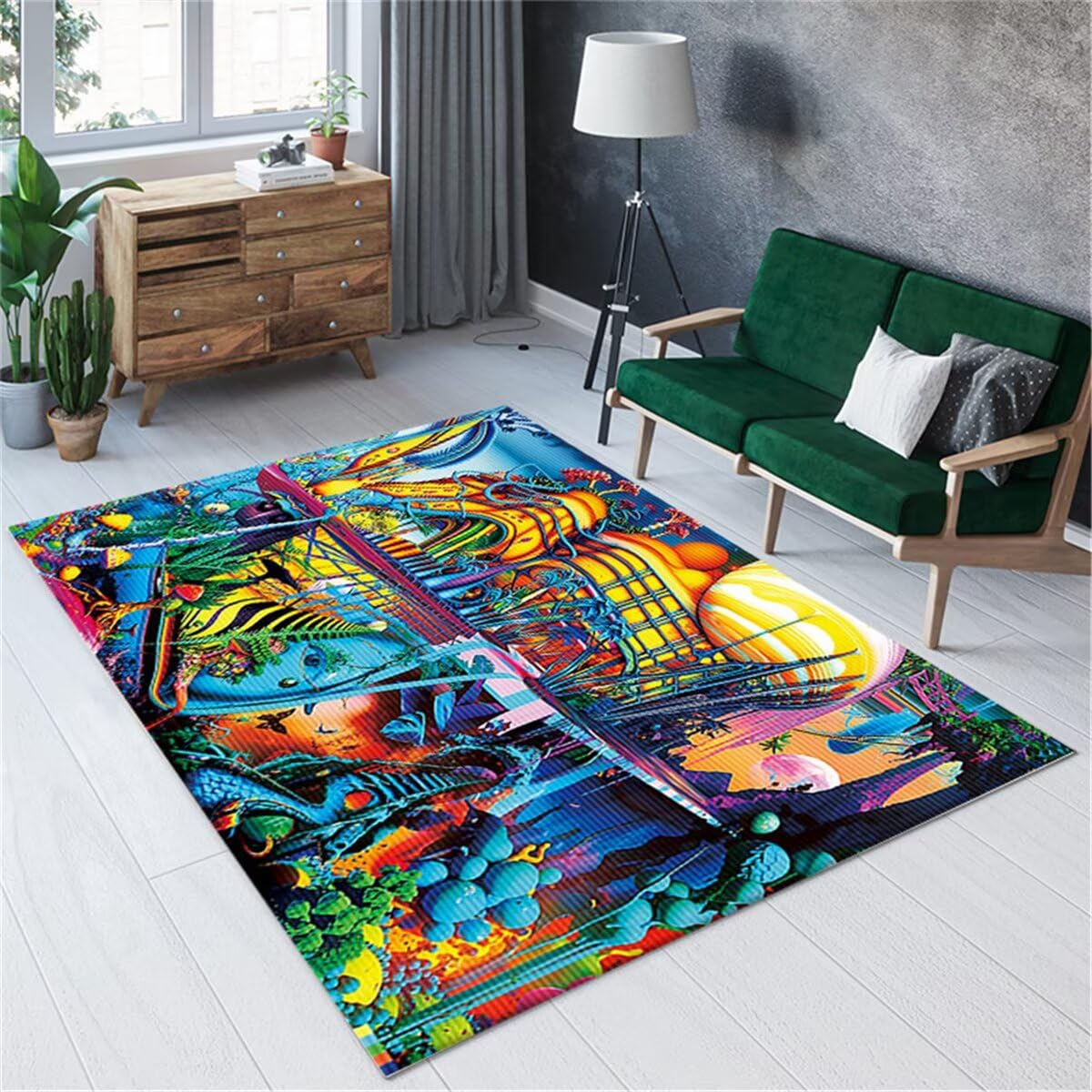 Tapis de sol bébé et terrasse 200x260cm idéal pour les jeux en plein air