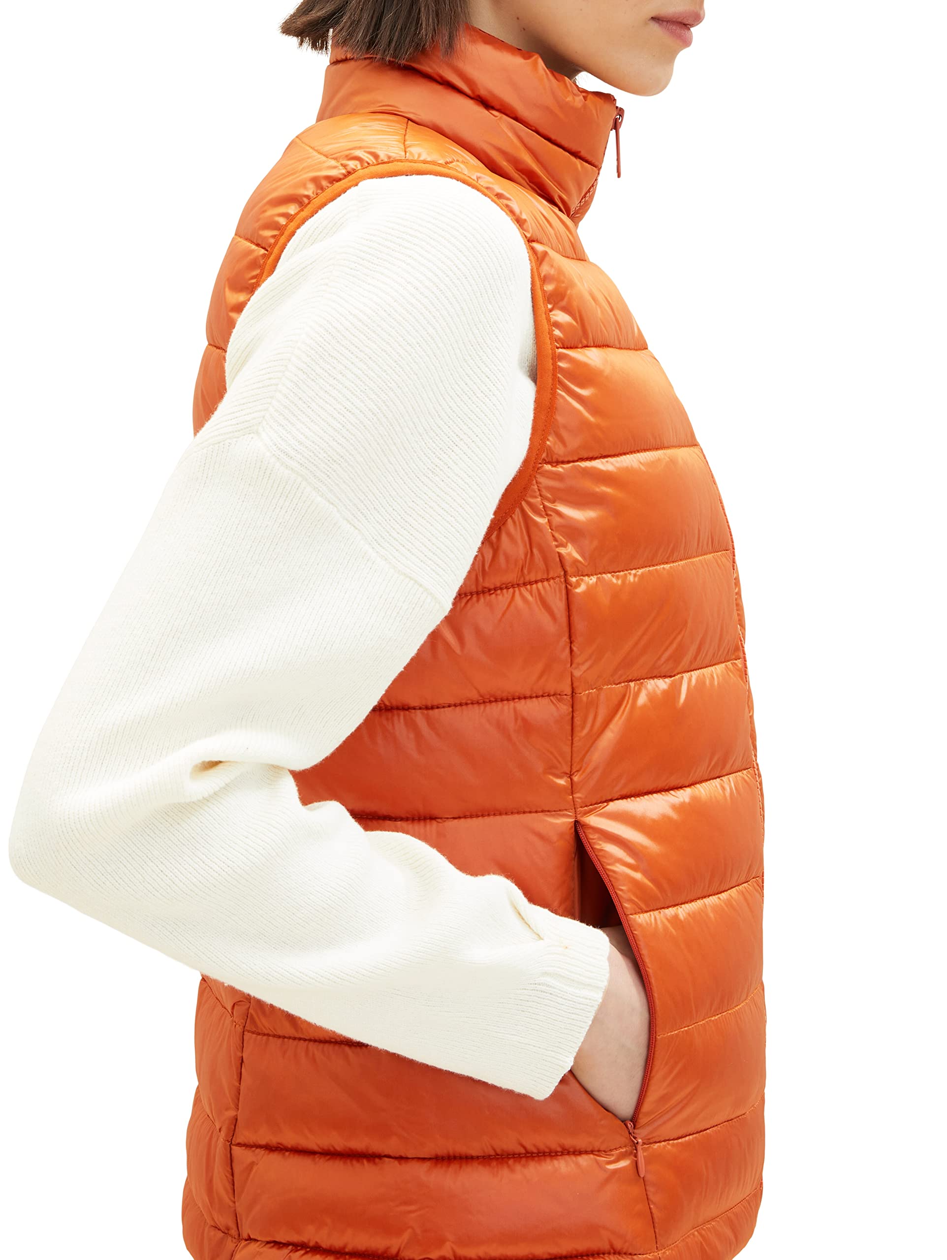 TOM TAILOR Chaleco Acolchado Ligero Chaleco acolchado ligero Mujer (Pack de 1)