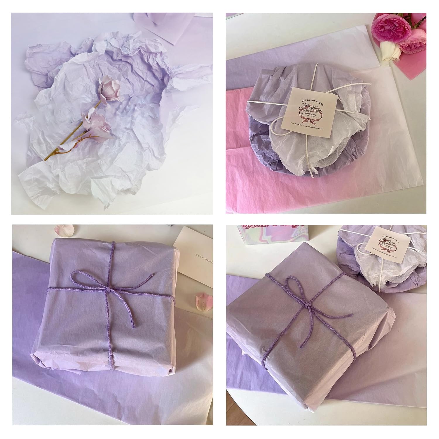 Packaged Wrapping Tissue Tissue Paper Purple Flexicore Packaging Purple Gift Wrap Tissue Paper ...