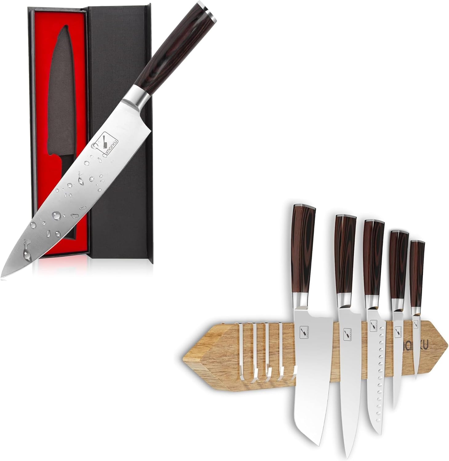 imarku BS Japanese Chef Knife Magnetic Knife Holder for Wall 16 Inch
