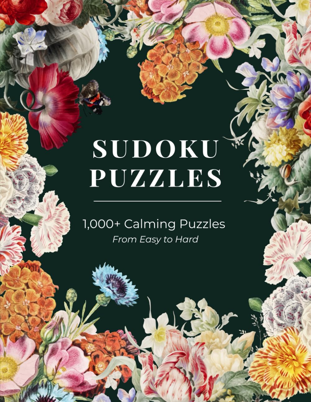 1000+ Sudoku Puzzle Book for Adults.: Puzzle Activity Book for Adults (Easy, Medium, Hard and Very Hard) Sudoku Puzzle Book with Solutions. Volume-1