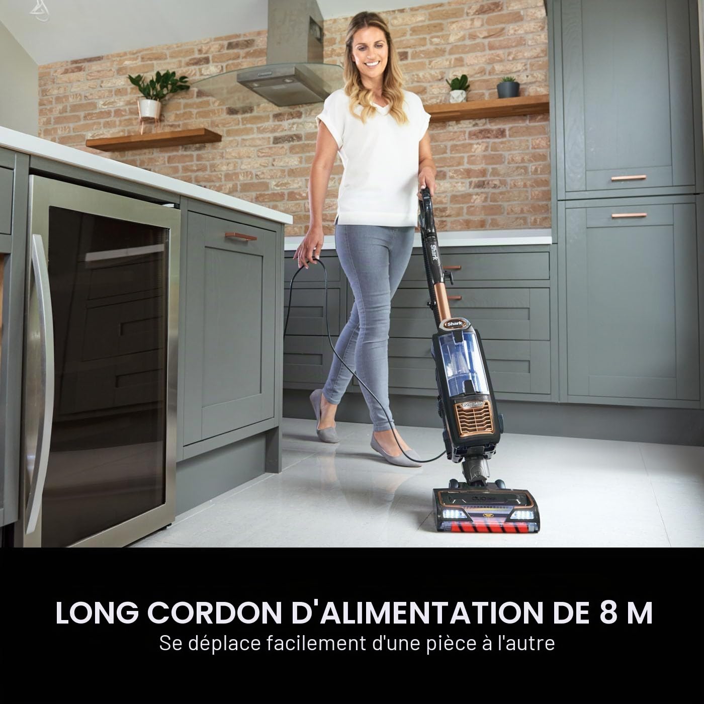 Shark NZ850UK Aspirateur Noir/Cuivre