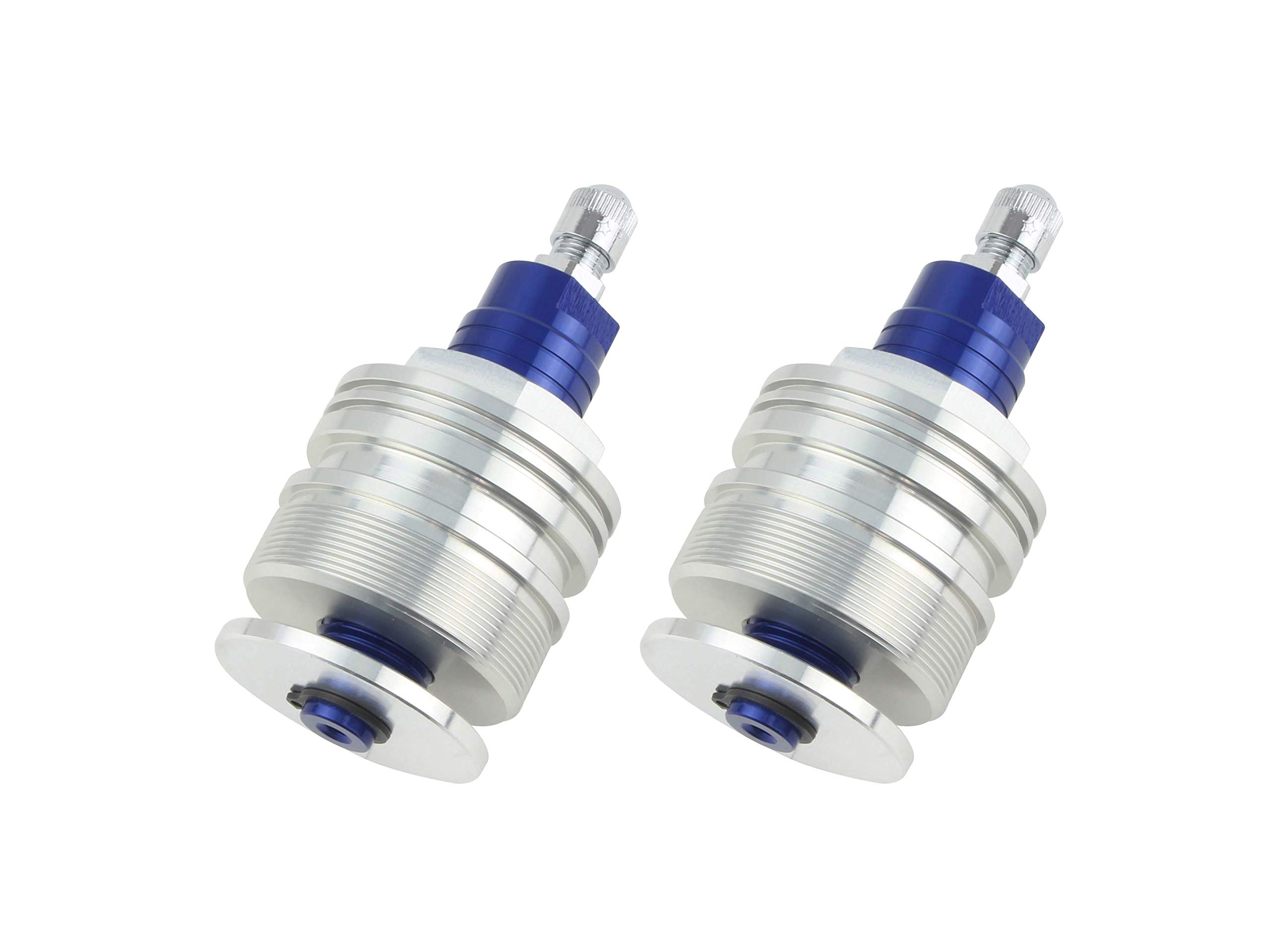 POSH 028065-01 Motorcycle Supplies Initial Adjuster, Blue 93-V-MAX