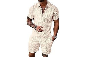 Duval Casual Fashion Polo Suits for Men