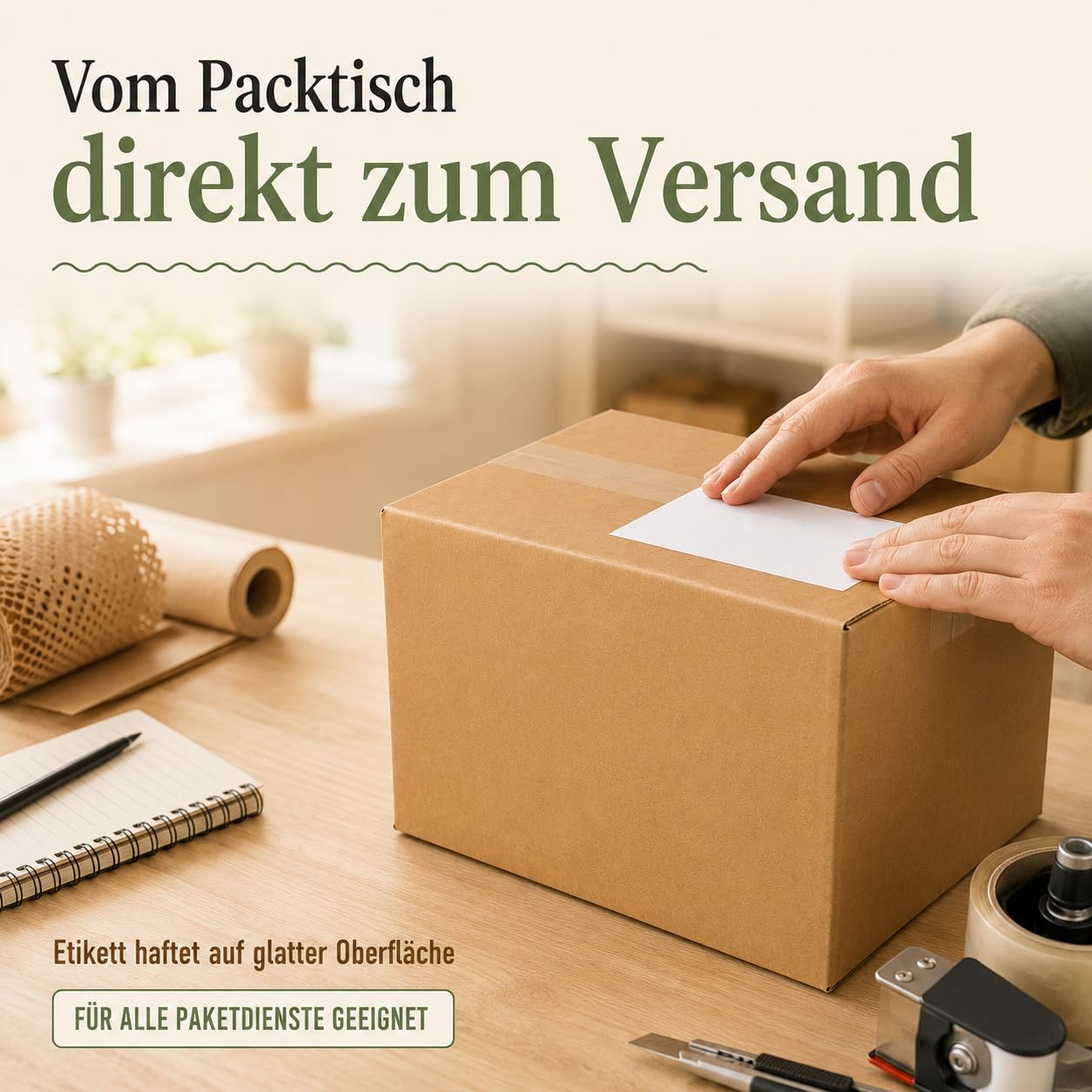 GiDeli Versandkarton Klein Doppelwellig 250x200x170 mm - Faltkarton 60er Set - 5-lagige Wellpappe, BC-Welle - Robuste Bauart, glatte Oberfläche Für Warenversand und Lagerung - Flachliegend geliefert