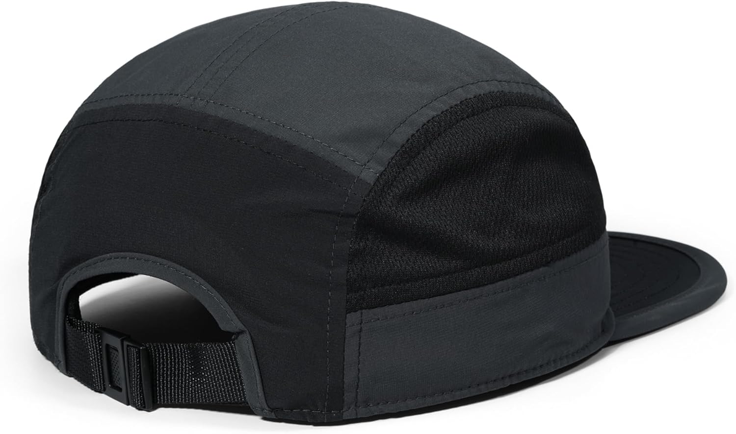 CLAPE Mesh Baseball Cap for Men, 5 Panel Quick Dry Flat Brim Hat with Breathable Mesh & Moisture Wicking Sweatband - Image 8